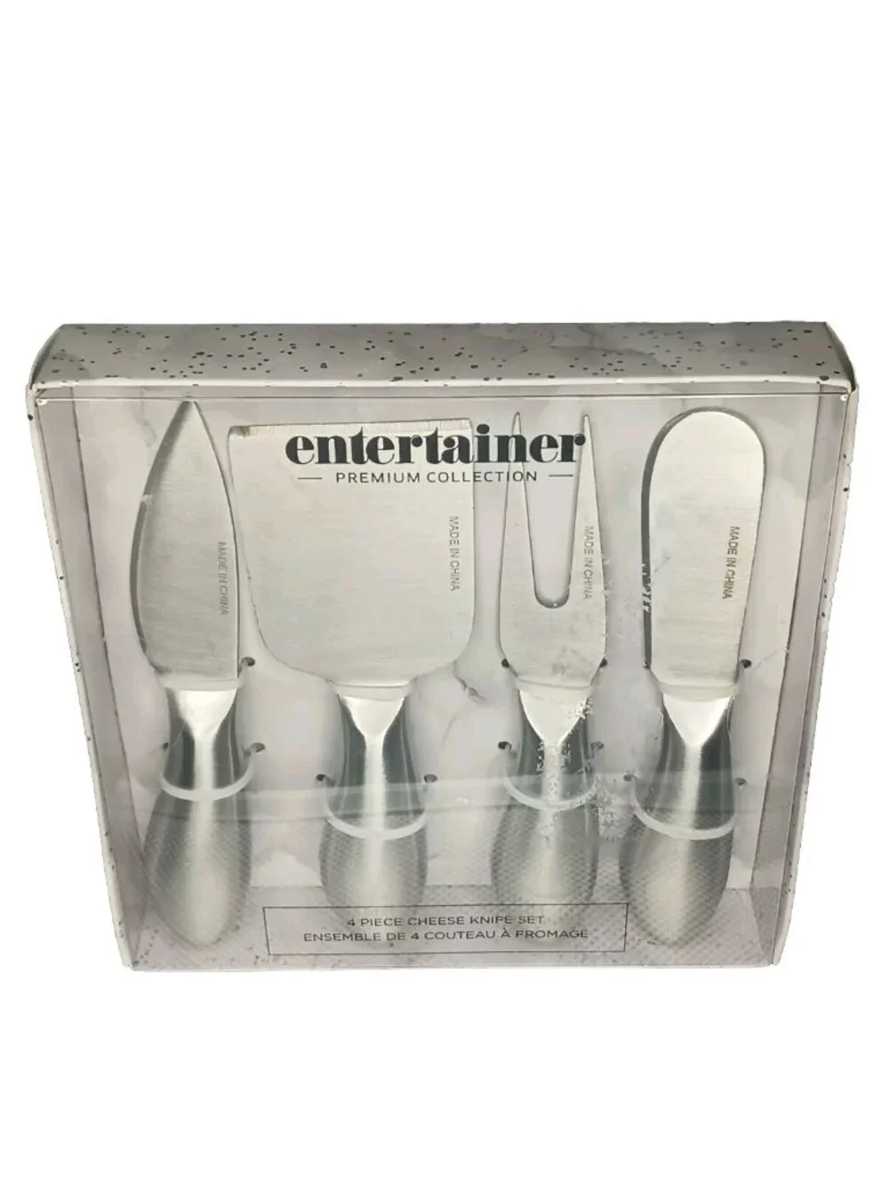 Prestige 4 Piece Cheese Knife Set Premium Collection Entertainer New in Box
